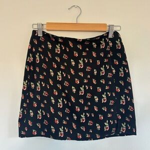 Lush Floral Print Skirt🌹